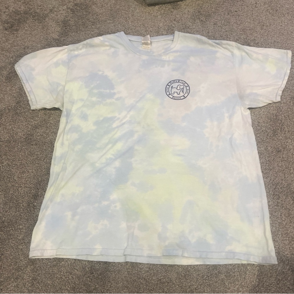Puppy Love Tie-Dye Short Sleeve Tee